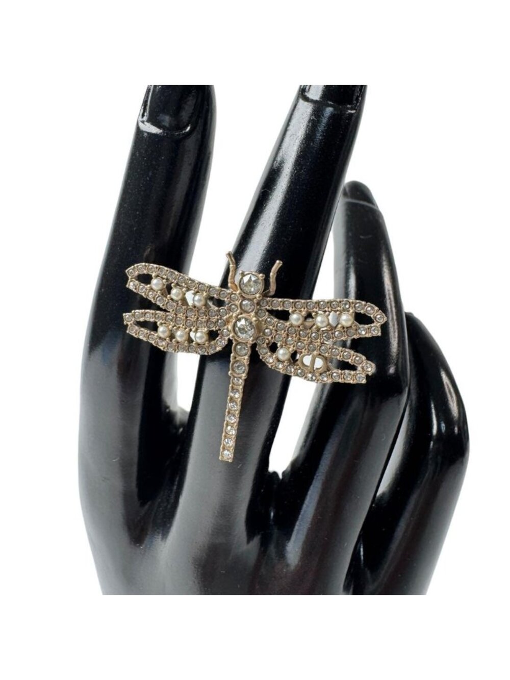 Dior Dragonfly Motif Bijou Ring